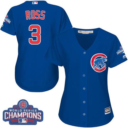 David Ross Chicago Cubs blue Alternate jersey