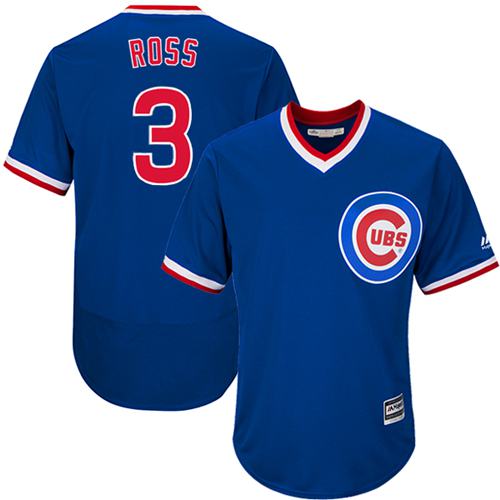 David Ross Chicago Cubs blue Authentic jersey