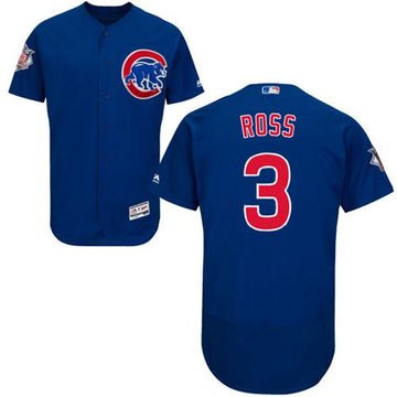 David Ross Chicago Cubs blue Authentic jersey