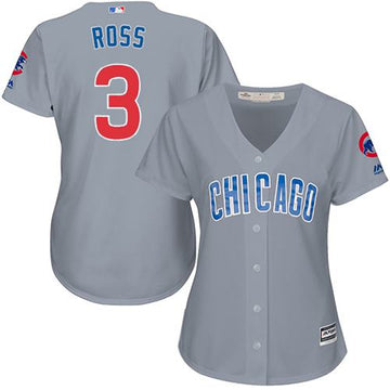 David Ross Chicago Cubs grey Road jersey