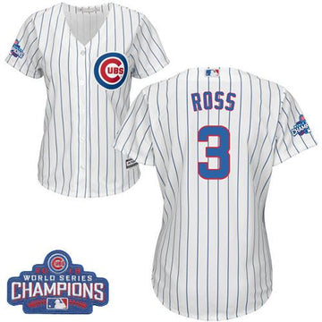 David Ross Chicago Cubs white Home jersey
