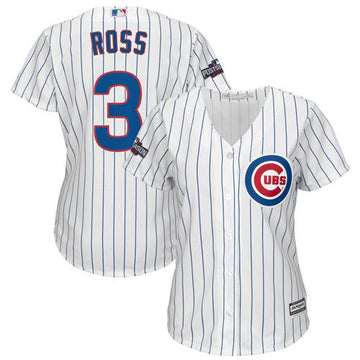 David Ross Chicago Cubs white Home jersey