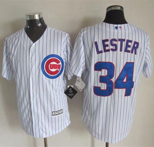 Jon Lester Chicago Cubs white jersey