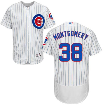 Mike Montgomery Chicago Cubs white Authentic jersey