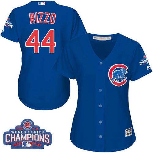 Anthony Rizzo Chicago Cubs blue Alternate jersey
