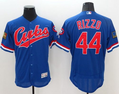 Anthony Rizzo Chicago Cubs blue Authentic jersey