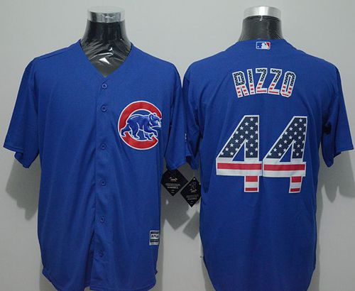 Anthony Rizzo Chicago Cubs blue Fashion jersey