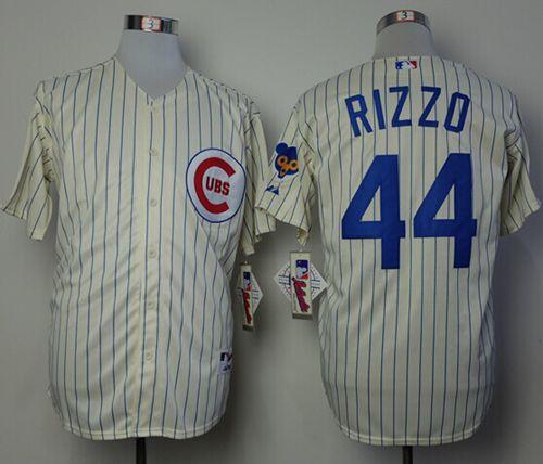 Anthony Rizzo Chicago Cubs cream jersey