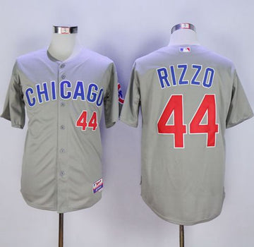 Anthony Rizzo Chicago Cubs grey jersey