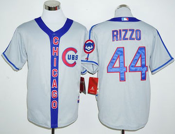 Anthony Rizzo Chicago Cubs grey Cooperstown jersey
