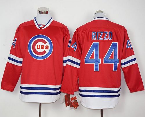 Anthony Rizzo Chicago Cubs red jersey