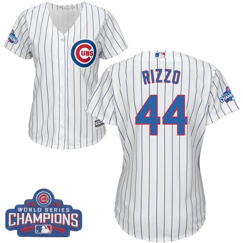 Anthony Rizzo Chicago Cubs white Home jersey