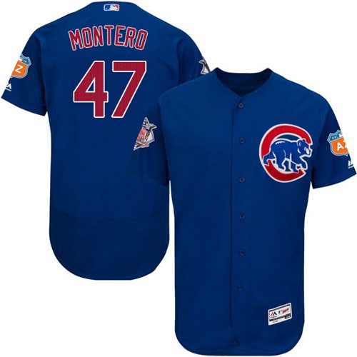 Miguel Montero Chicago Cubs blue Authentic jersey