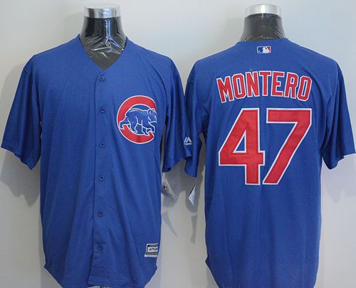 Miguel Montero Chicago Cubs blue jersey