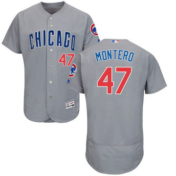 Miguel Montero Chicago Cubs grey Authentic jersey