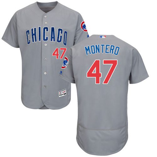 Miguel Montero Chicago Cubs grey Authentic jersey