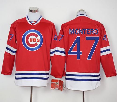 Miguel Montero Chicago Cubs red jersey