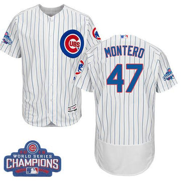 Miguel Montero Chicago Cubs white Authentic jersey