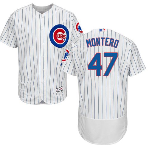Miguel Montero Chicago Cubs white Authentic jersey