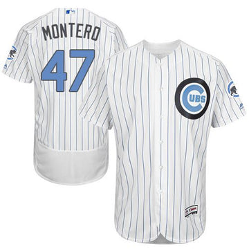 Miguel Montero Chicago Cubs white Authentic jersey