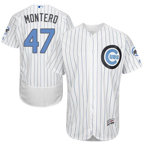 Miguel Montero Chicago Cubs white Authentic jersey