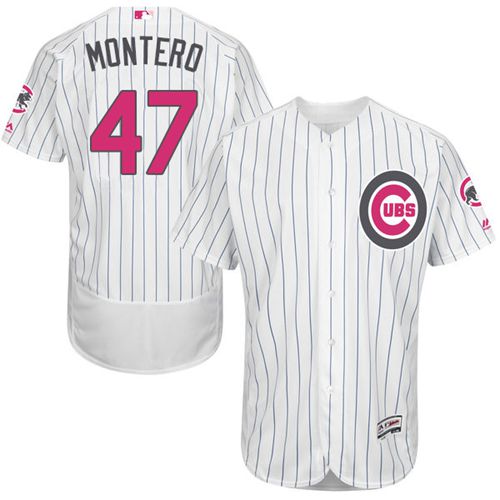 Miguel Montero Chicago Cubs white Authentic jersey