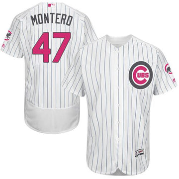 Miguel Montero Chicago Cubs white Authentic jersey