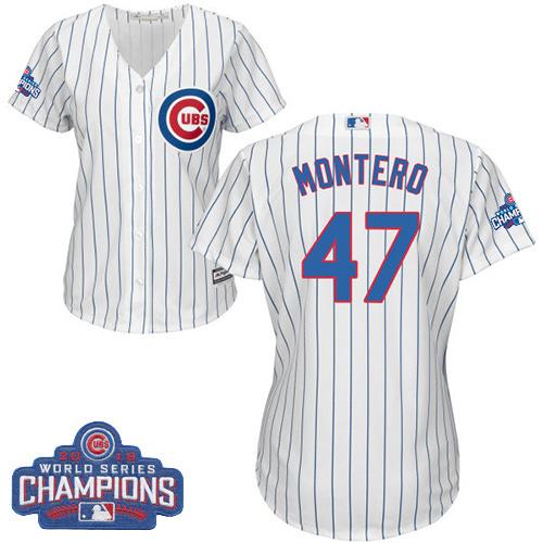 Miguel Montero Chicago Cubs white Home jersey