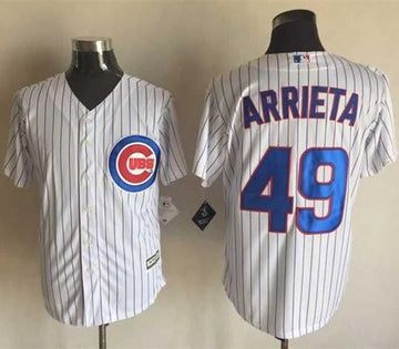 Jake Arrieta Chicago Cubs white jersey