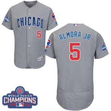 Albert Almora Jr Chicago Cubs grey Authentic jersey
