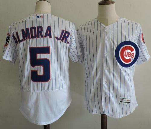 Albert Almora Jr Chicago Cubs white Authentic jersey