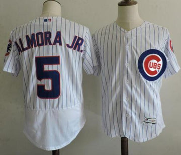 Albert Almora Jr Chicago Cubs white Authentic jersey