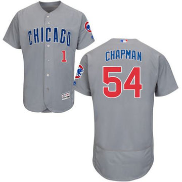 Aroldis Chapman Chicago Cubs grey Authentic jersey