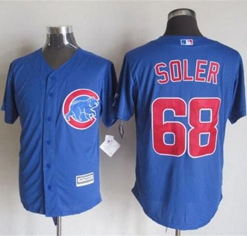 Jorge Soler Chicago Cubs blue jersey