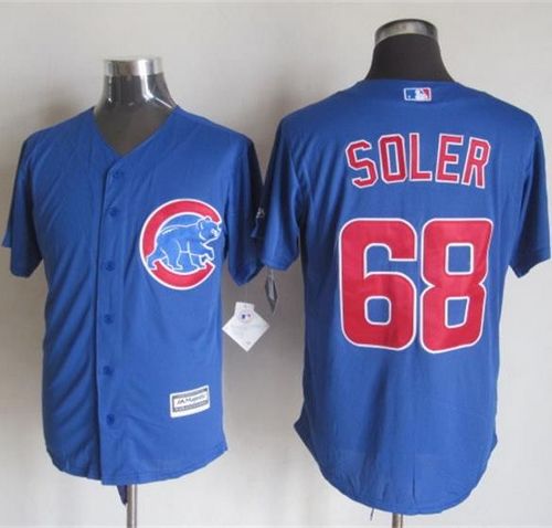 Jorge Soler Chicago Cubs blue jersey