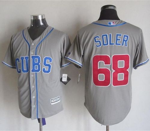 Jorge Soler Chicago Cubs grey Alternate jersey