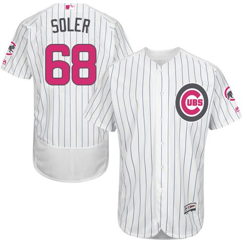 Jorge Soler Chicago Cubs white Authentic jersey