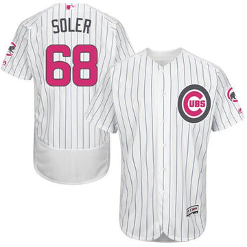 Jorge Soler Chicago Cubs white Authentic jersey