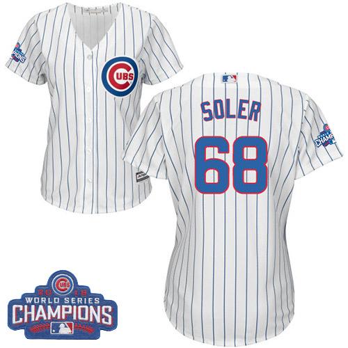 Jorge Soler Chicago Cubs white Home jersey