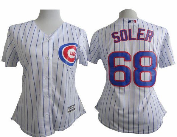 Jorge Soler Chicago Cubs white Fashion jersey