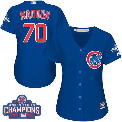 Joe Maddon Chicago Cubs blue Alternate jersey