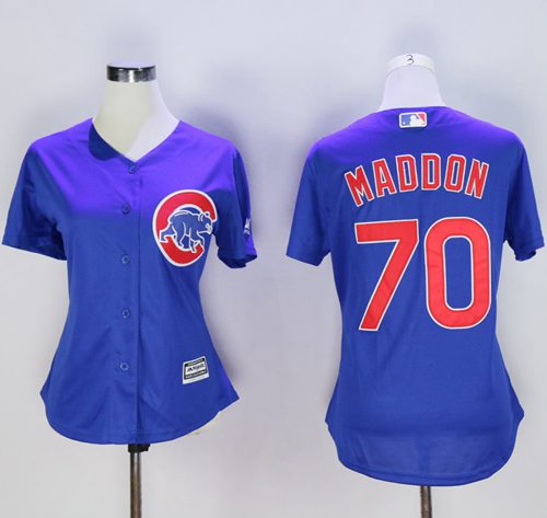 Joe Maddon Chicago Cubs blue Alternate jersey