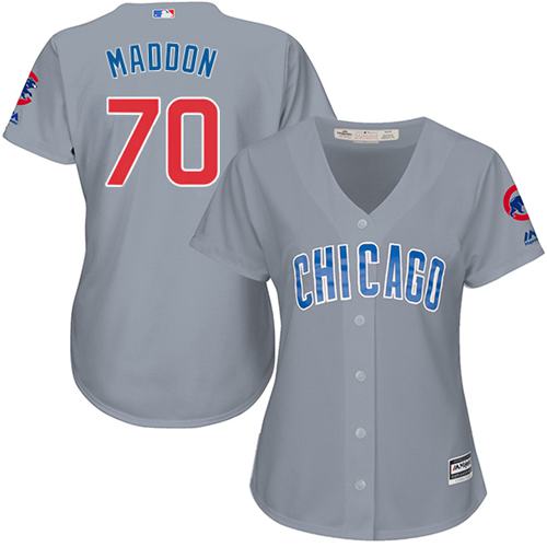 Joe Maddon Chicago Cubs grey Road jersey