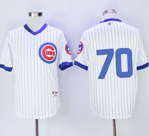 Joe Maddon Chicago Cubs white jersey