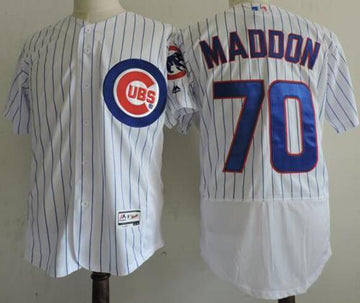 Joe Maddon Chicago Cubs white Authentic jersey
