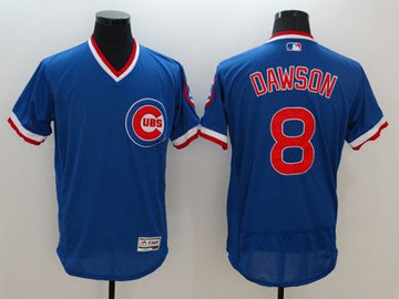 Andre Dawson Chicago Cubs blue Authentic jersey