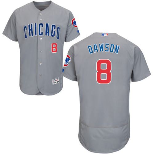 Andre Dawson Chicago Cubs grey Authentic jersey