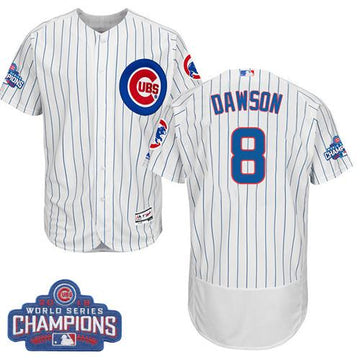 Andre Dawson Chicago Cubs white Authentic jersey