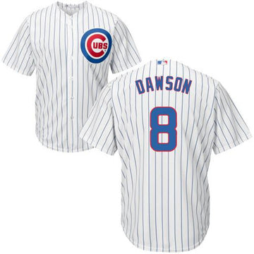 Andre Dawson Chicago Cubs white Home jersey