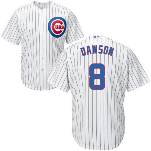 Andre Dawson Chicago Cubs white Home jersey